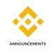 Binance Announcements